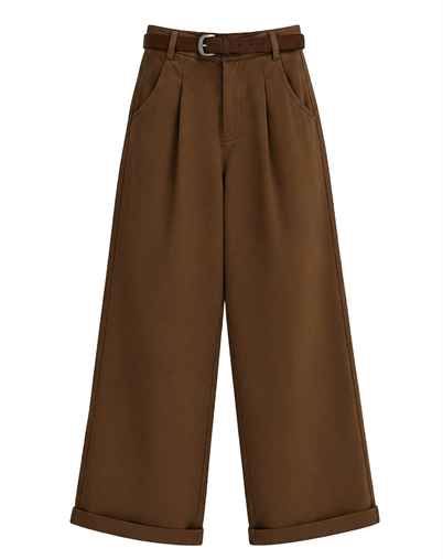 Withblack - WBLSteffi Wide Hose - Dark Camel
